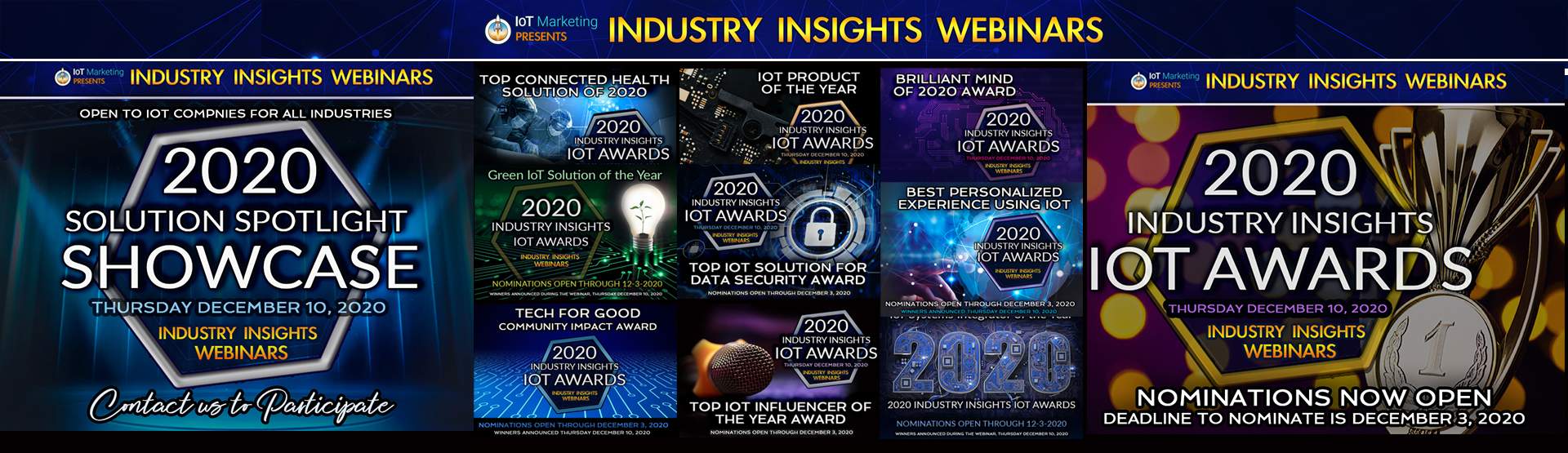 Annual Industry Insights IoT Awards