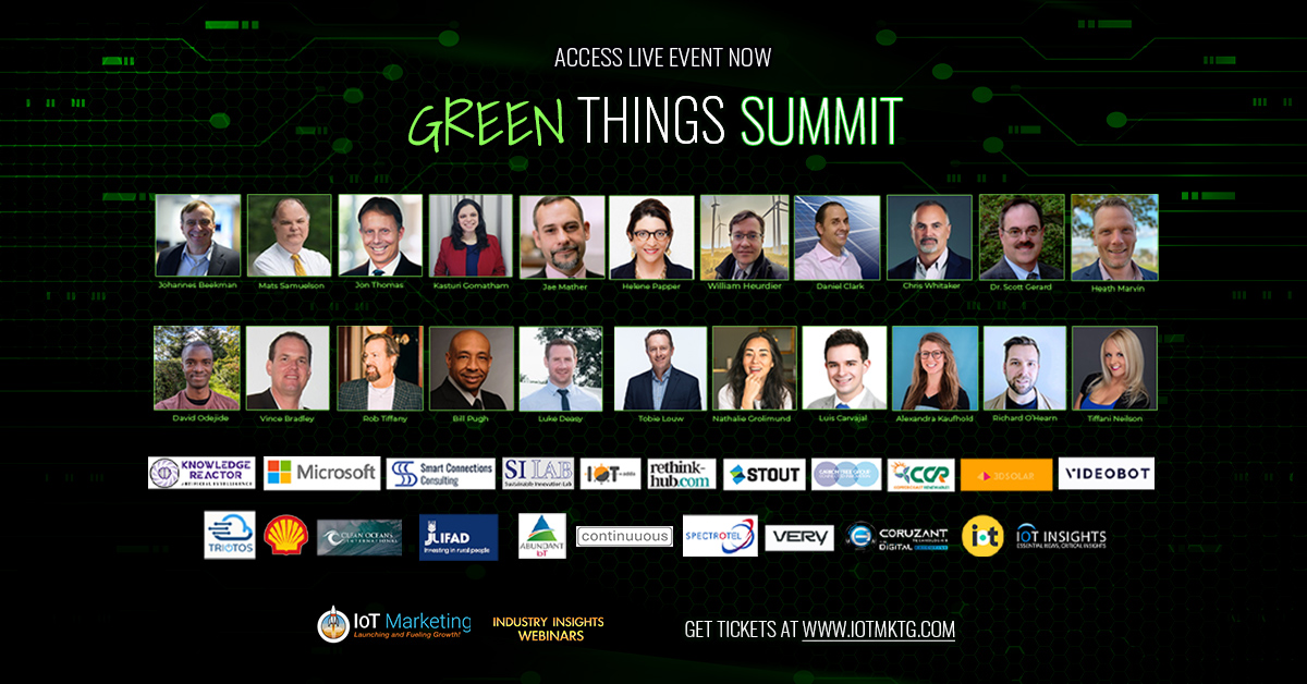 Sustainability - Clean Energy | IoT Marketing Event