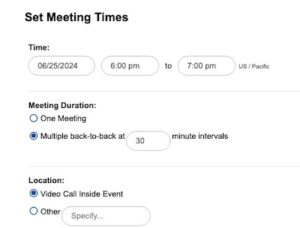 meetings blank