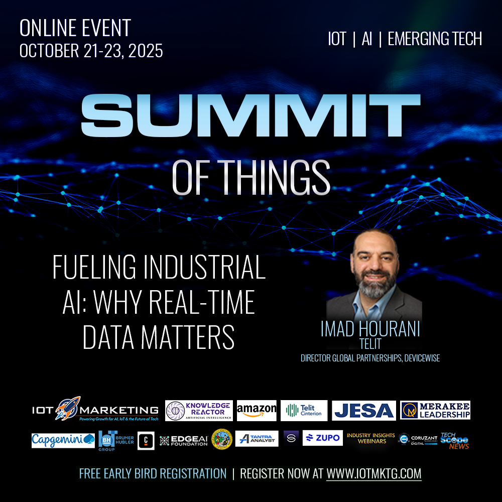 Imad Hourani - Fueling Industrial AI: Why Real-Time Data Matters square banner