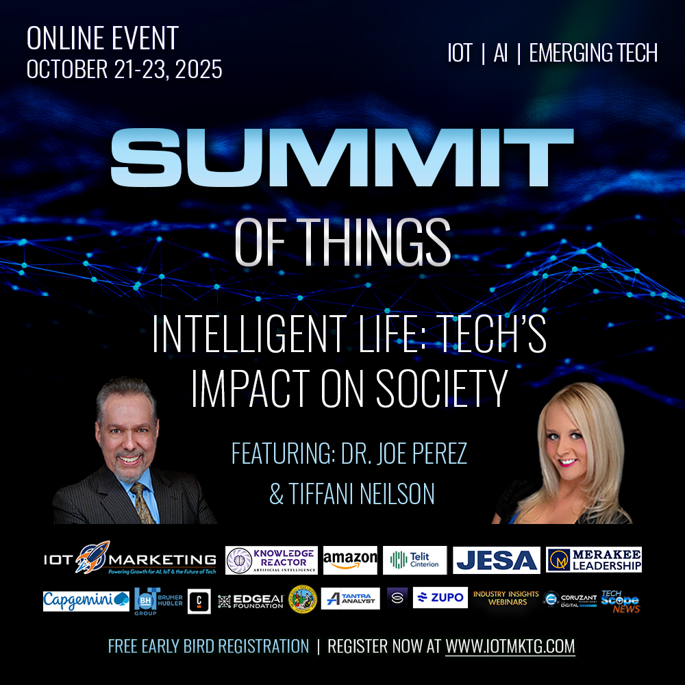 Joe Perez & Tiffani Neilson - Intelligent Life: Technology's Impact on Society Panel Discussion square banner