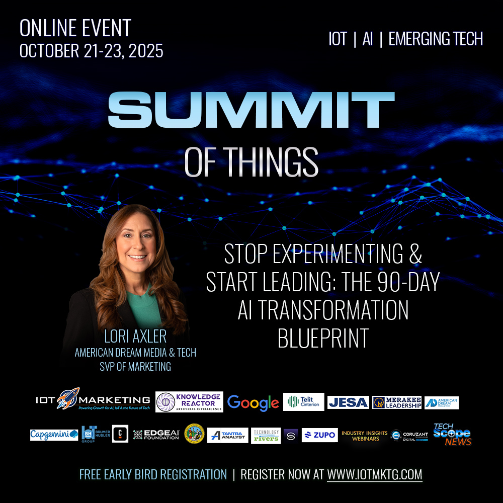 Lori Axler - Stop Experimenting & Start Leading: The 90-Day AI Transformation Blueprint square banner