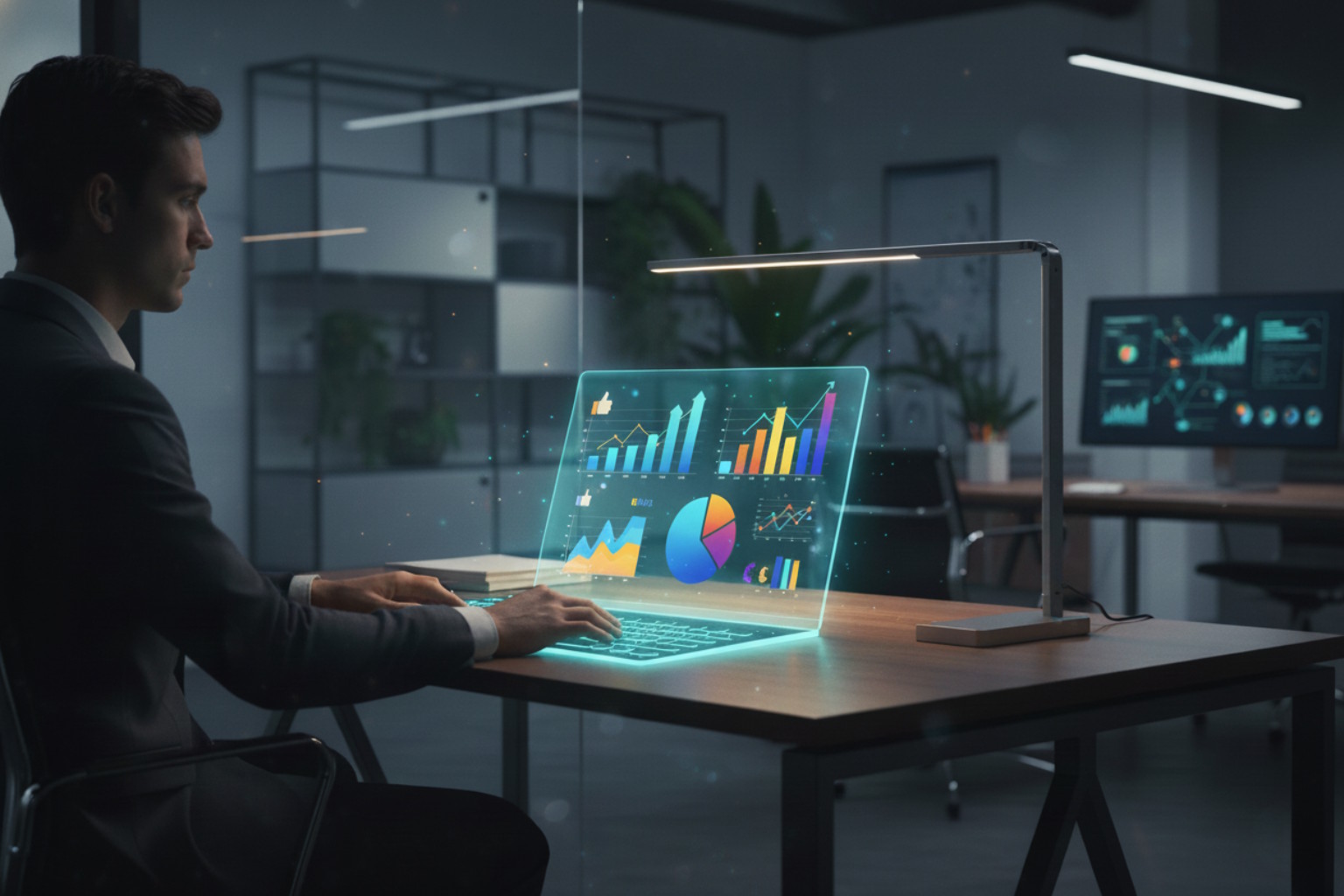 a man in front of a metric diagram