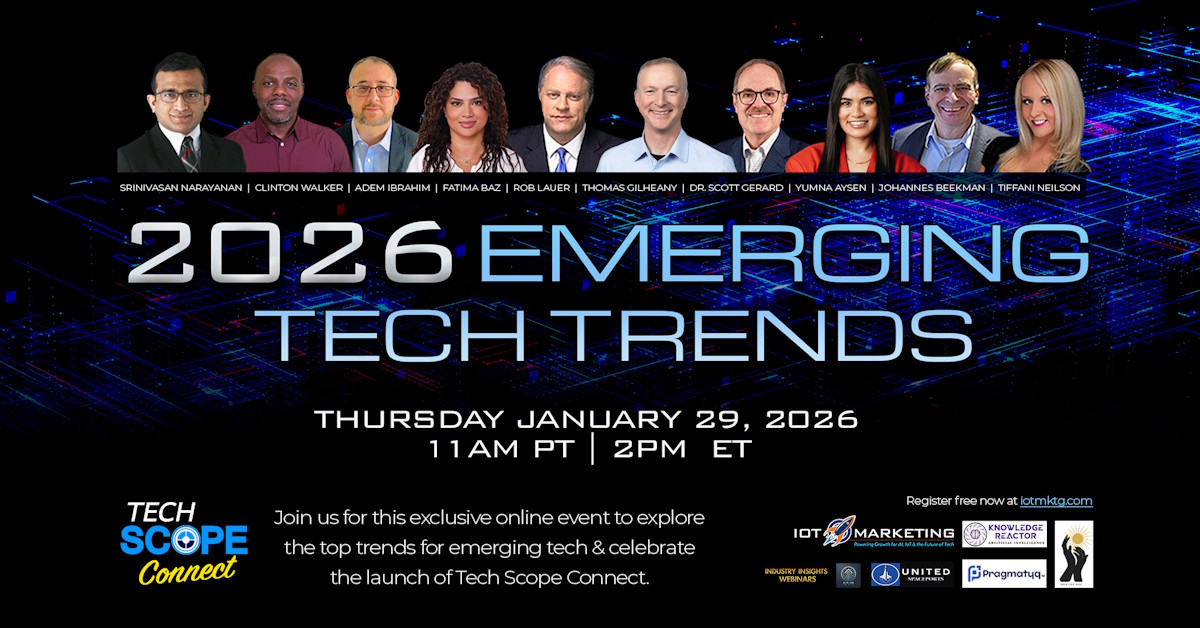 Emerging Tech Trends 2026 | IoT | AI | Cybersecurity | Virtual Event