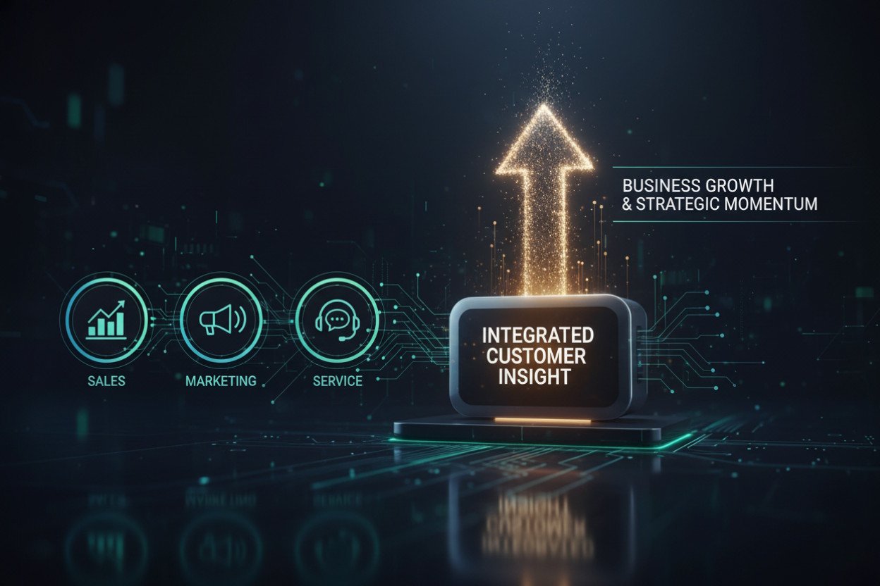 crm integration image concept
